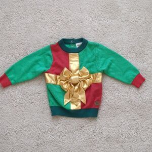 Tipsy Elves Toddler Little Present Sweater 18 Months